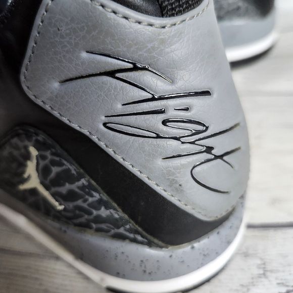 Nike Air Jordan Flight SC-3 Premium Sneakers Shoes Black Gray Size 11 641444-003 main image 5
